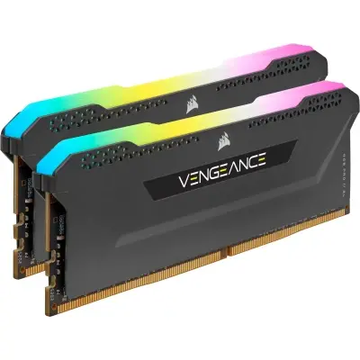 CORSAIR CMH32GX4M2E3200C16 32GB (2x16GB) DDR4 3200MHz CL16 VENGEANCE RGB PRO SL BLACK