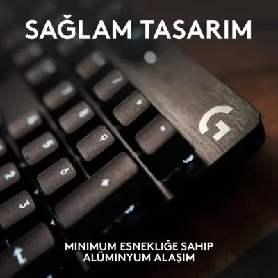 LOGITECH G G413 SE TKL AYDINLATMALI TÜRKÇE Q MEKANİK OYUN KLAVYESİ - SİYAH 920-010564