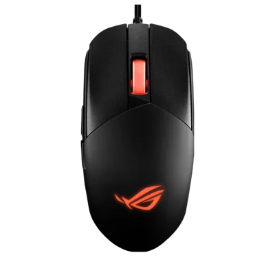 ASUS ROG STRIX IMPACT III KABLOLU HAFİF 12000 DPI SENSÖR 5 FARKLI PRIGRAMLANABİLİR TUŞ DEĞİŞTİRİLEBİLİR SWITCH ÖRGÜLÜ KABLO FPS OYUNCU MOUSE