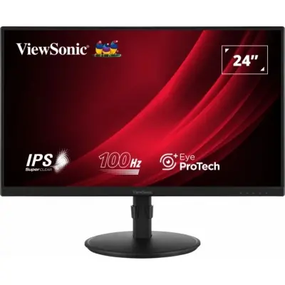 VIEWSONIC VG2408A-MHD WORKPRO MONITOR 23.8INC 5MS 100HZ 1920X1080 FHD TILT SWIVEL PIVOT YUKSEKLIK AYARI