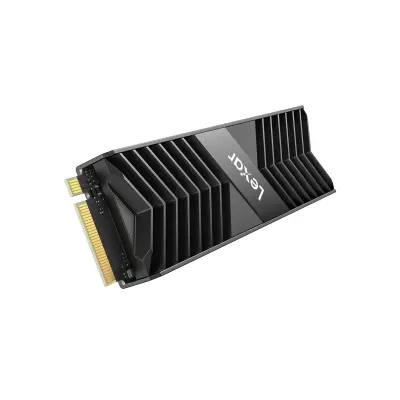 LEXAR SSD NM800P 2TB PRO HIGH SPEED PCIe GEN4X4 WITH 4 LANES M.2 NVMe UP TO 7500 MB/S READ AND 6300 MB/S WRITE. HEATSINK LNM800P002T-RN8NG