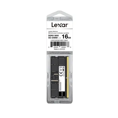 LEXAR RAM NB DDR5 SO-DIMM 16GB 262 PIN 5600MBPS CL46 1.1V- BLISTER PACKAGE LD5S16G56C46ST-BGS