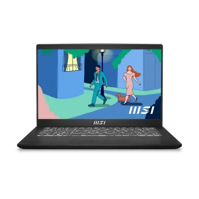 MSI NB MODERN 14 C12MO-1039XTR I7-1255U 16GB DDR4 UMA 512GB SSD 14.0 FHD DOS SIYAH