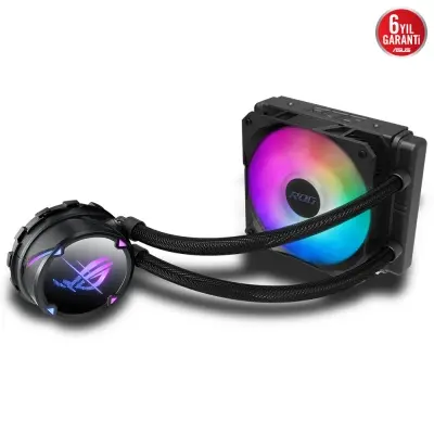 ASUS ROG STRIX LC II 120 ARGB AURA SYNC RGB 120MM ADRESLENEBİLİR RGB FAN CPU SIVI SOĞUTUCUSU V2