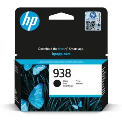 HP 4S6X8PE (938) SIYAH MUREKKEP KARTUSU