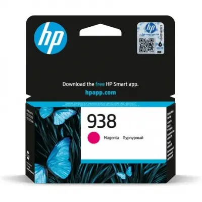 HP 4S6X6PE (938) MACENTA MUREKKEP KARTUSU