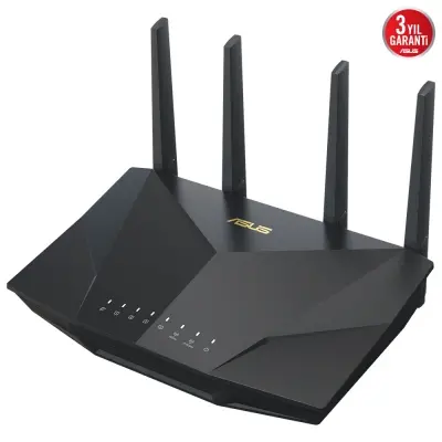 ASUS RT-AX5400 EXTENDABLE ROUTER AX5400 WİFİ6 DUAL-BAND  AİPROTECTİON  AİMESH 