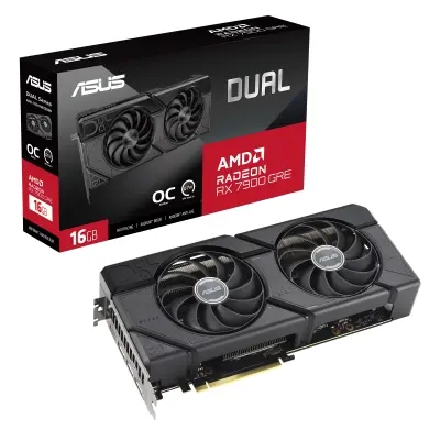 ASUS DUAL-RX7900GRE-O16G 16GB GDDR6 320b HDMI EKRAN KARTI