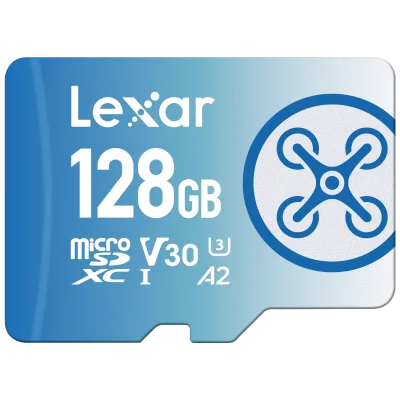 LEXAR 128GB LMSFLYX128G-BNNNG 1066X MICRO SDXC UHS-I 160MB/S READ 90MB/S WRITE C10 A2 V30 U3