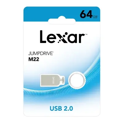 LEXAR 64GB LJDM022064G-BNJNG USB BELLEK JUMPDRIVE M22 USB2.0 LİGHT GOLD FLASH DRIVE