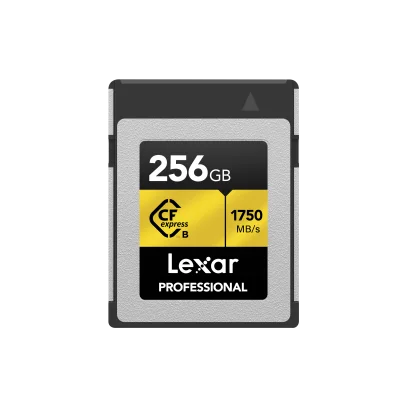 LEXAR 256GB LCXEXPR256G-RNENG CF-EXP PROFESSIONAL CFEXPRESS TYPE-B CARD UP TO 1750MB/S READ 1500MB/S WRITE