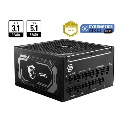 MSI MAG A1250GL PCIE5 1250W 80+ GOLD POWER SUPPLY