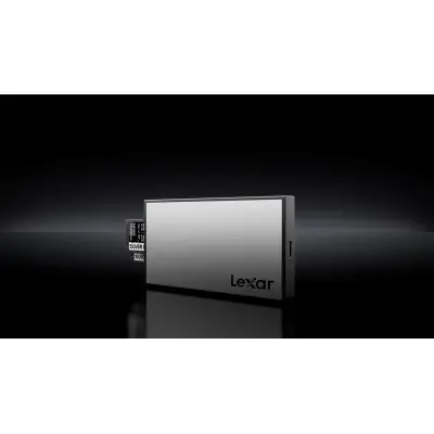 LEXAR PROFESSIONAL WORKFLOW USB 3.2 GEN2 OKUYUCU - DUAL SLOT SD UHS-II DESTEĞİ LPWF720N-4ANGL