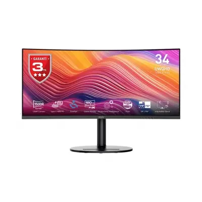 MSI 34 MODERN MD342CQP 1920x1080 (UWQHD) 16:9 CURVE IPS 120HZ 1MS MONITOR