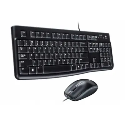 Logitech 920-002560 MK120 Q Usb Standart Kablolu Klavye Mouse Set 