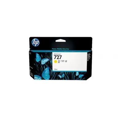 HP 727 Yellow Sarı 130ML Plotter Kartuşu B3P21A