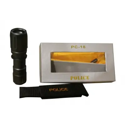 Polıce PC-18 Pilli El Feneri (CREE Led + zoom) ( 3 Tane İnce Kalem Pille Çalışır)