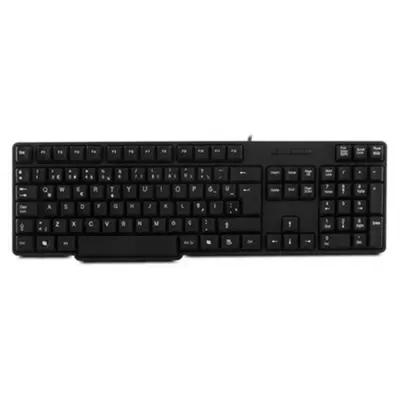 Everest KB-517U Siyah Kablolu Standart Klavye (Caps Lock Tuşu) (Kablo Uzunluğu 1.35 Mt)