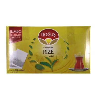 Doğuş Rize Demlik Poşet Çay 40grx300 Adet (12000Gr)