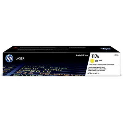 HP 117A Yellow Sarı 700 Sayfa Toner W2072A