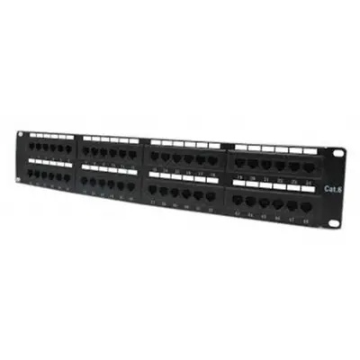 Codegen COD648 48 Port Cat6 Utp Patch Panel 