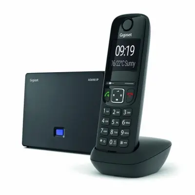 Gigaset AS690 IP Siyah Telsiz Dect Telefon 2