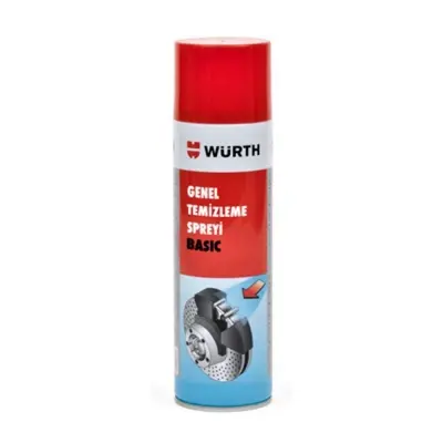 Würth Genel Temizleme Spreyi Fren Balata Temizleyici500ML