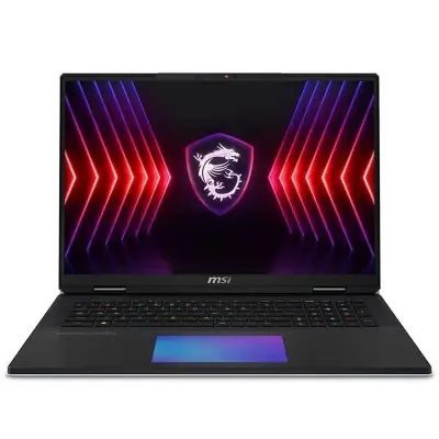 MSI NB TITAN 18 HX A14VIG-067TR I9-14900HX 128GB DDR5 RTX4090 GDDR6 16GB 4TB SSD 18.0 UHD+ W11P